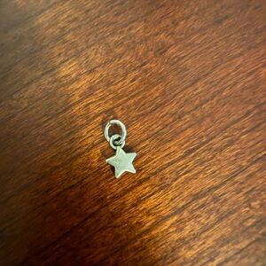 NWOT Origami Owl Silver Star Charm dangle